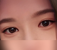 Đôi mắt rõ nét hơn