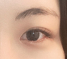 Mắt tự nhiên và xinh lắmㅎㅎ