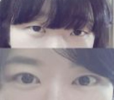 Làm mắt xong ai cũng nói mình đẹp lên~ haha