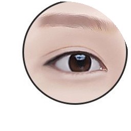 Mở đuôi mắt bước 5 - hoàn thiện đôi mắt thoáng rõ với chiều ngang được mở rộng
