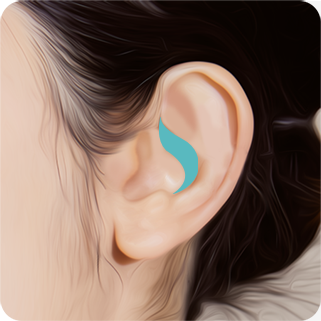 Minh họa vị trí lấy sụn tai
